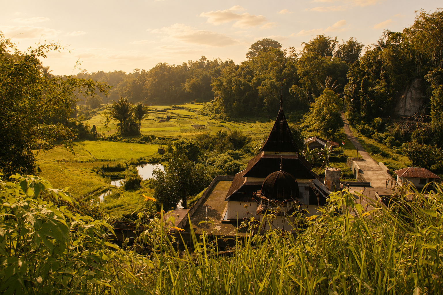 matur dorp in indonesië naar west sumatra